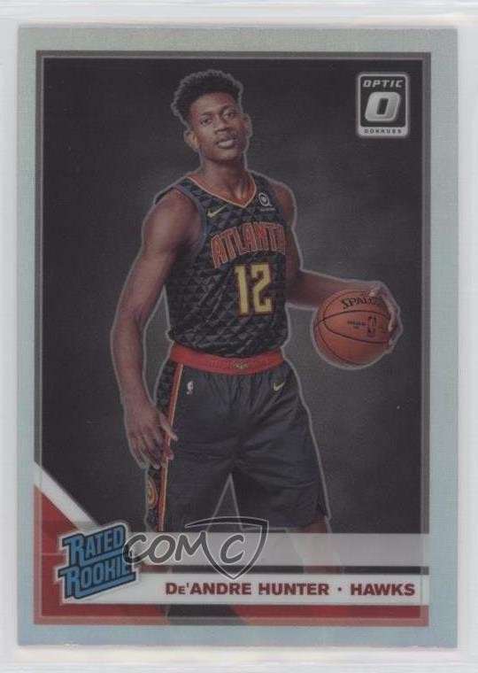 2019-20 Panini Donruss Optic Rated Rookie Holo Prizm De'Andre Hunter #198 15fy