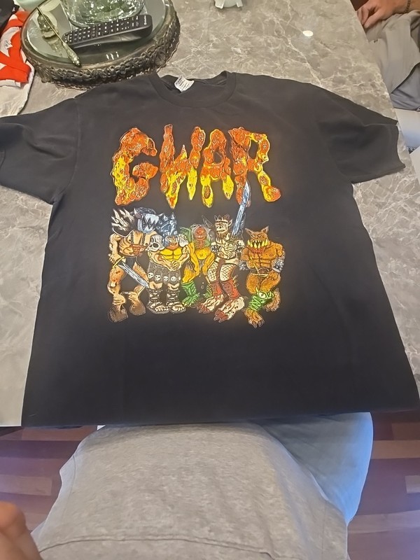 Vintage 90s GWAR We Kill Everything Tour Shirt RARE L