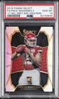2016 PANINI SELECT '17 NFL DRAFT XRC REDEMPTION PATRICK MAHOMES II ROOKIE PSA 10