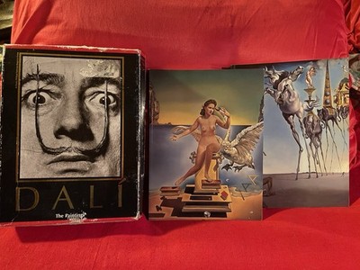 Dali The Paintings Taschen paperback w/slipcase vol 1/2  2004 Descharnes Gilles