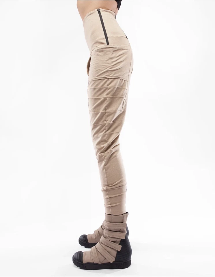 Pantalón Demobaza polar cintura alta para mujer talla grande Foto 4 de 4