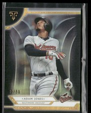 2018 Topps Triple Threads #59 Adam Jones Onyx #/50