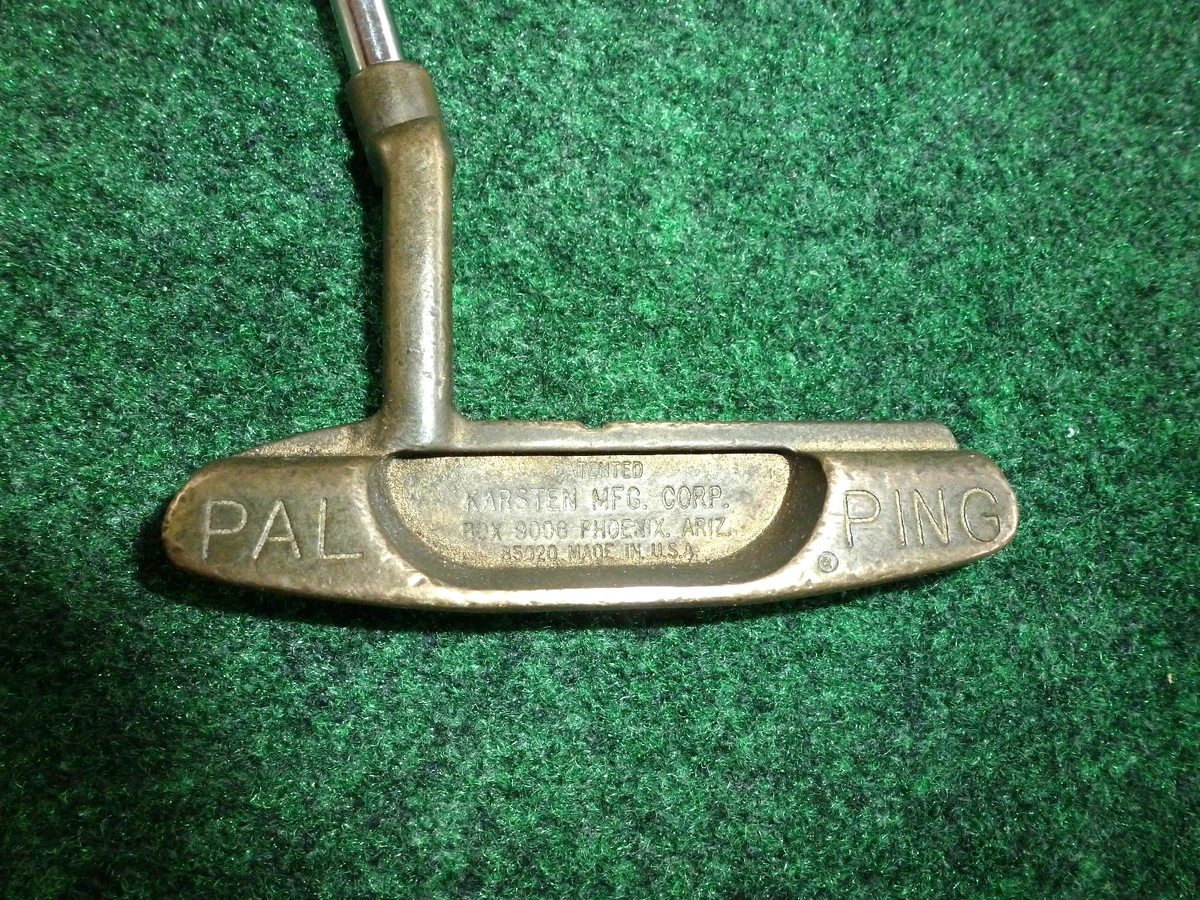 Putter Vintage Ping Pal 4 Lames 37 Pouces - Pour Homme Droitier, Putter Golf Classique Noir
