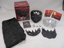 VFORCE PROFILER PAINTBALL MASK BLACK W/ REPLACEMENT CLEAR LENS WG5301-CKK