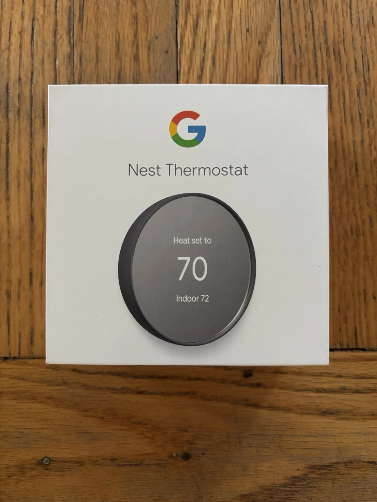 NEW SEALED: Google Nest Smart WIFI Thermostat Alexa Model G4CVZ Charcoal (Black)