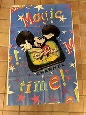 *RARE* Vintage “Magic Time” Disney Channel Promotional Poster