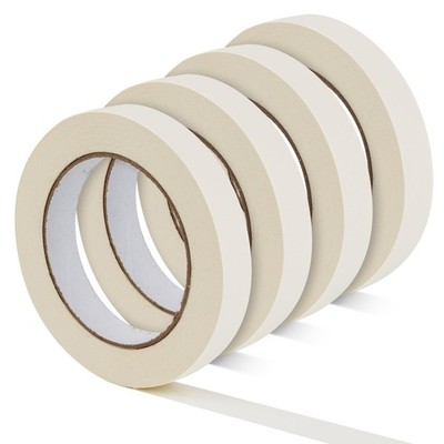 Masking Tape, 0.75 inch Wide Painters Tape, 4 Pack Strong Adhesive Labeling T...