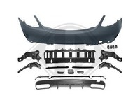 SportstoßStange Hinten Schwarze Leiste FüR Mercedes W205 2014-2021