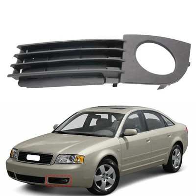1Pcs Front Bumper Fog Light Lamp Grille Cover Bezel Left for Audi A6 2002-2006