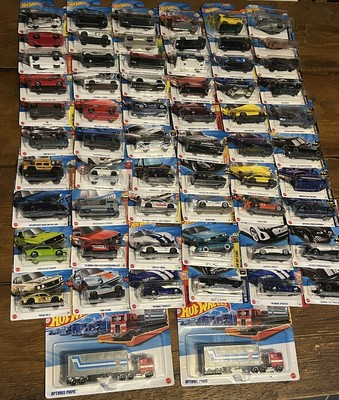 Boxed Hot Wheels Sammlerstücke Die Cast Auto Konvolut Star Wars Batman Transformers