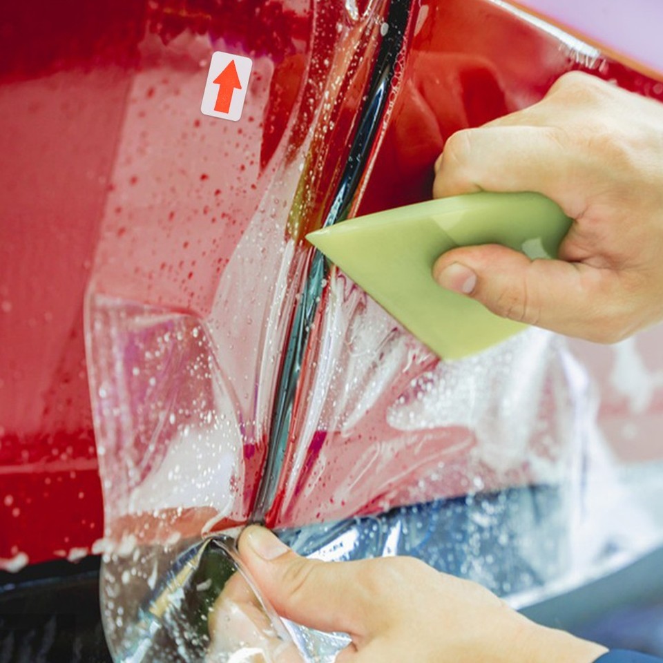 Car Paint Protection Vinyl Film Sticker Clear 300x5cm Anti-Scratch Sill