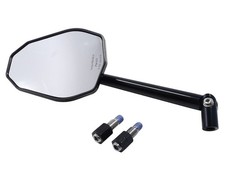 Spiegel HIGHSIDER Victory schwarz trapezförmig 117x83mm mit ABE Motorrad, Roller