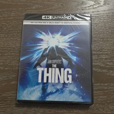 The Thing 4K Ultra HD Blu-Ray, 1982 Sealed, Loose Disc