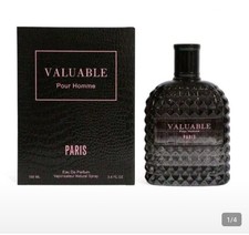 Paris Valuable Pour Homme Eau de Parfum Spray 3.4 fl oz Regular Size