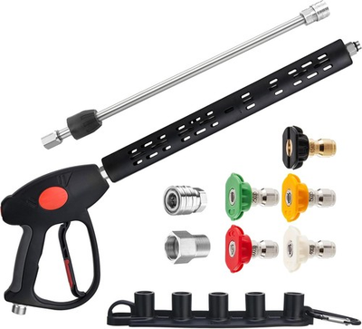 #ad Replacement Pressure Washer Gun with Extension Wand M22 15mm or M22 14mm Fit... $52.95