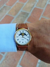Seiko Quartz Moonphase Japan 7434-7000 Vintage 1984