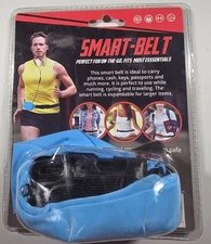 Smart-Belt Grand Fusion Expandable Waist Pack Running Cycling Travel Blue Black