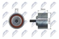 Original Nty Spannrolle Keilrippenriemen RNK-CH-055 FüR Chrysler Jeep Plymouth