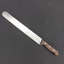 Forschner Victorinox 40240 12" Slicing Knife Granton Blade Rosewood Handle