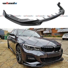 FOR 2019-2022 BMW G20 3 SERIES 330I M340I CARBON FIBER STYLE M FRONT BUMPER LIP