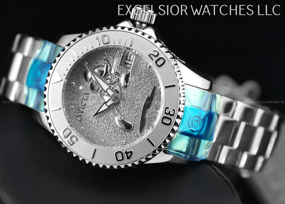 Invicta Silver Wristwatches for sale | eBay