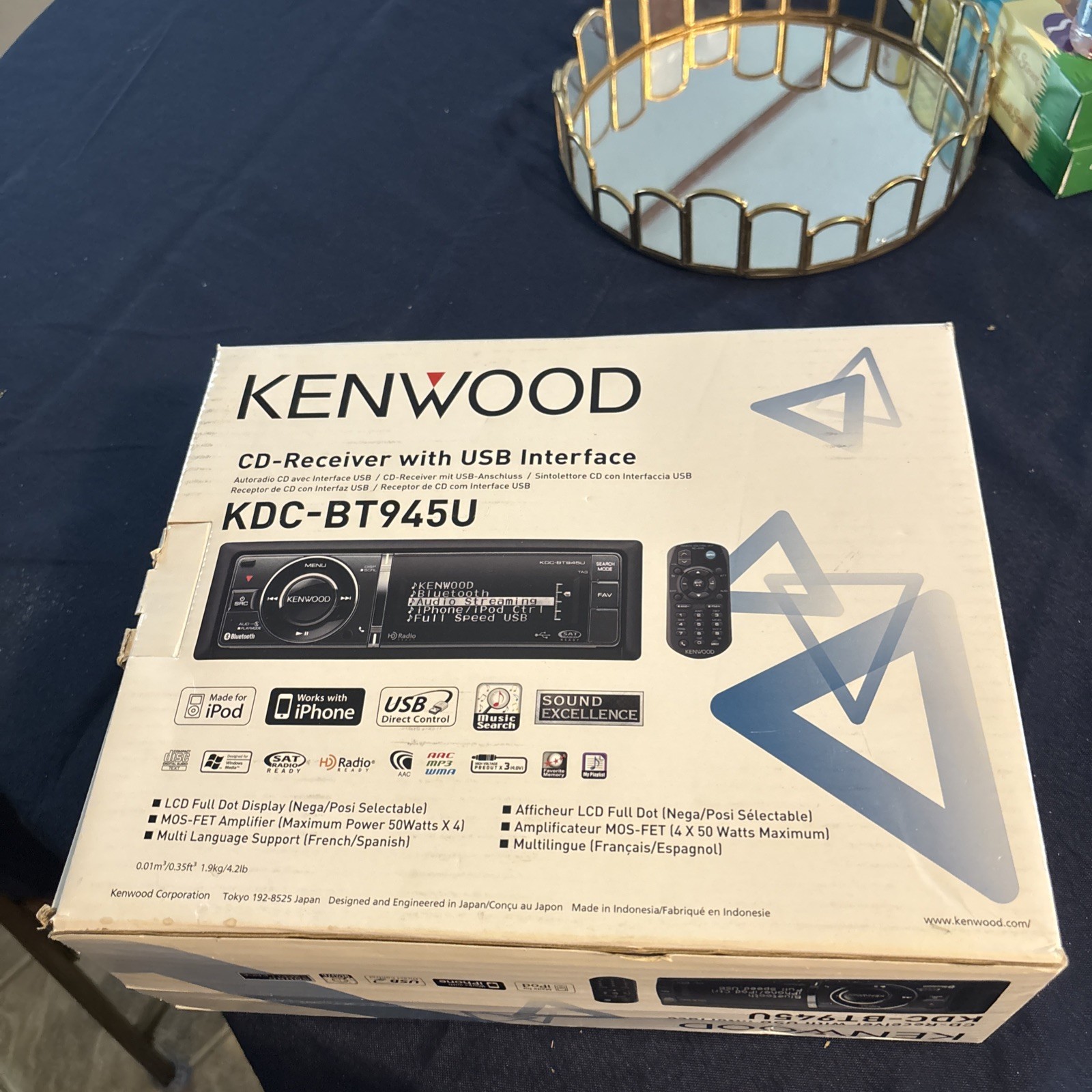 Kenwood KDC-BT945u CD Player/USB In Dash Receiver