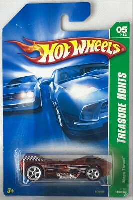 2007 Hot Wheels Super Treasure Hunts Mega Thrust RR Mag Limited Edition #5/12
