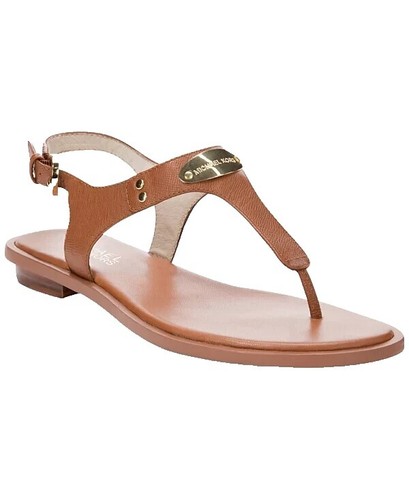 Michael Kors Colleen Acorn Leather Thong Size 10 | eBay display picture 3