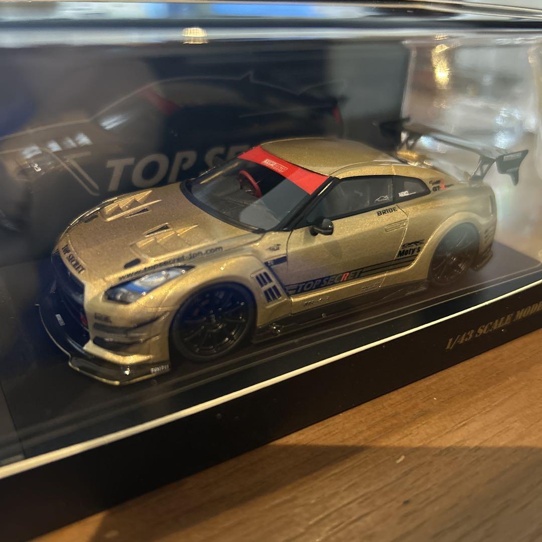 Top Secret R35 Gt-R Gold 1/43 | eBay Top Secret R35 Gt-R Gold 1/43 | eBay