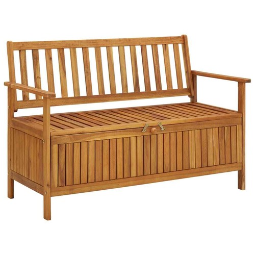 Outdoor Storage Box Garden Bench Sheds Chest Toy Tool 120cm/148cm/170cm Cushion - Picture 33 of 65
