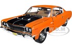 1970 Amc Rebel Brown Metallic 1/18 Diecast Car Model By Road Signature 92778