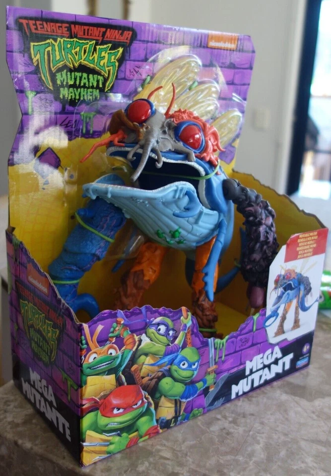 Figura de 8" Teenage Mutant Ninja Turtles Mutant Mayhem The Mega Mutant Super Fly Foto 2 de 4