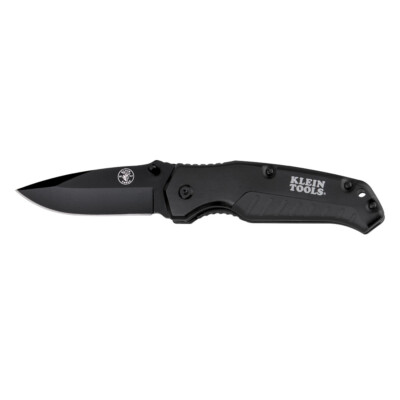 Klein Tools 44220 Pocket Knife, Black, Drop-Point Blade | eBay