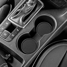 4 Pack Universal Car Cup Holder Coasters Anti-Slip Insert Drink Cup Mat 2.7"