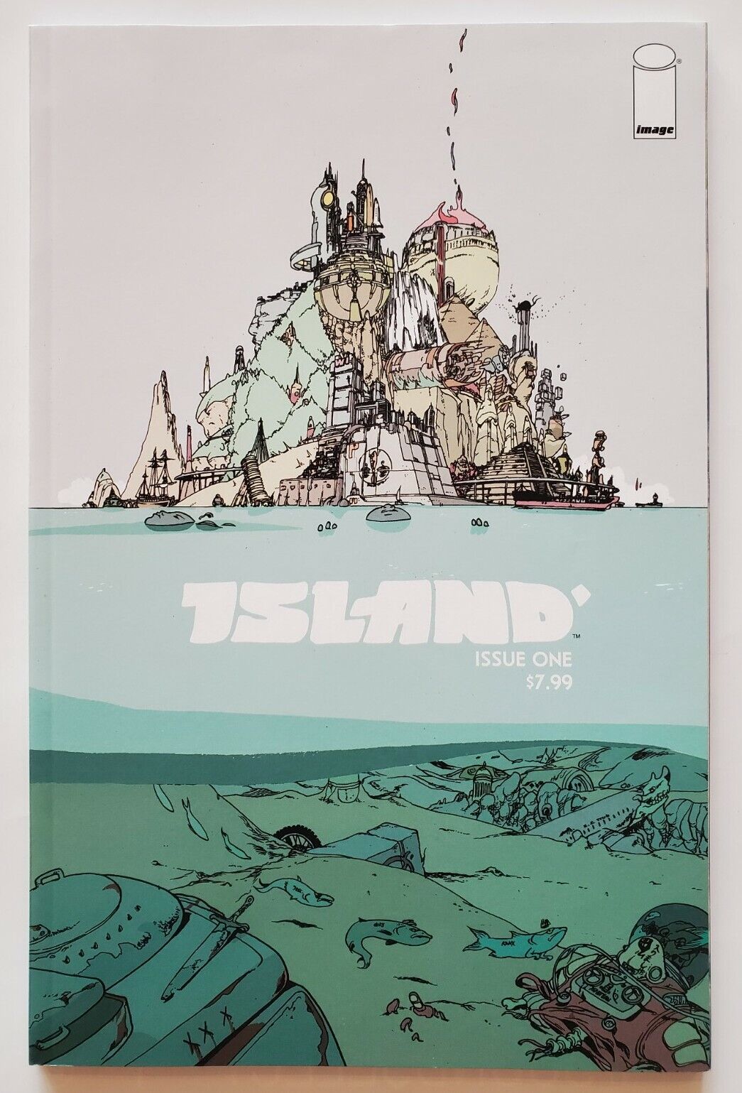 Island #1 NM-   Ongoing Comics Magazine 7"x11"   Image Comics 2015   SWEET COPY!