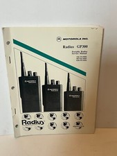 Motorola Radius GP300 Portable Radios Service Manual 6880901Z93-O