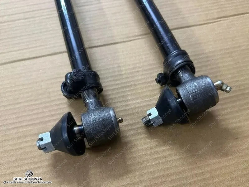 Juego de tubos de varilla de amarre izquierda+derecha para Willys Jeep 46-71 CJ-2A, 3A, 3B, CJ5, FC-150 Foto 3 de 4