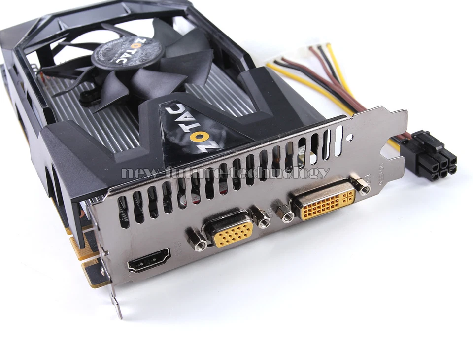 ZOTAC NVIDIA GeForce GTX 560 SE 1 GB GTX560SE-1GD5 GTX560SE Video Card 192bit - Image 3 of 4