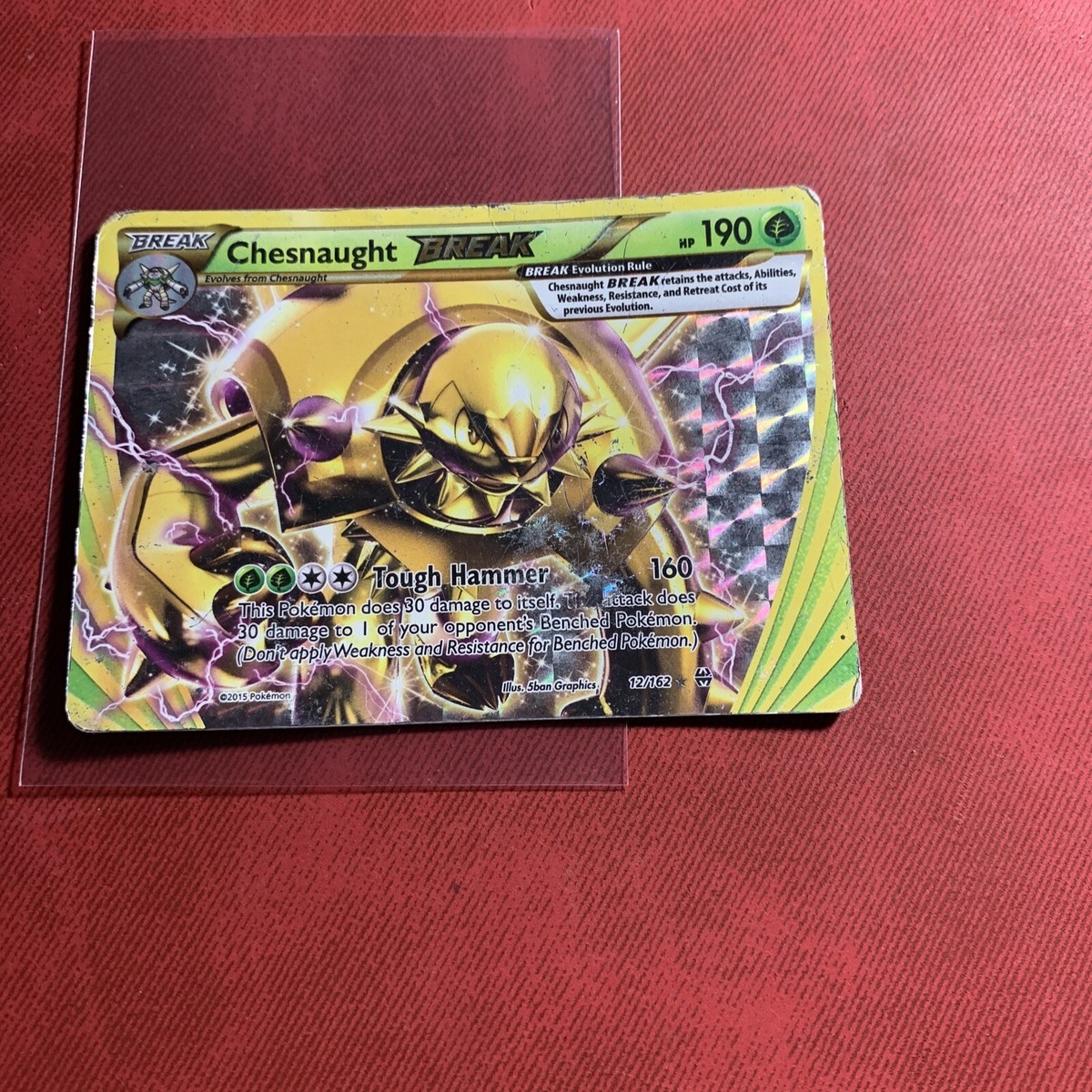 Chesnaught Break 12/162 Break - Pokemon Card