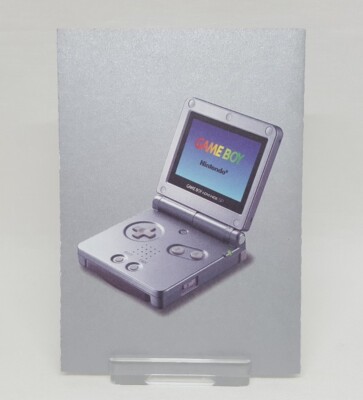 Nintendo GameBoy Advance Silber Beilage VIP 24:7 OXY-EUR ( gut )