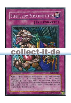 Yugioh AST-DE110 Befehl zum Zerschmettern 1. Auflage