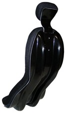 Recumbent seat of anatomic shape  seat pad  headrest, color option, size S,M,L