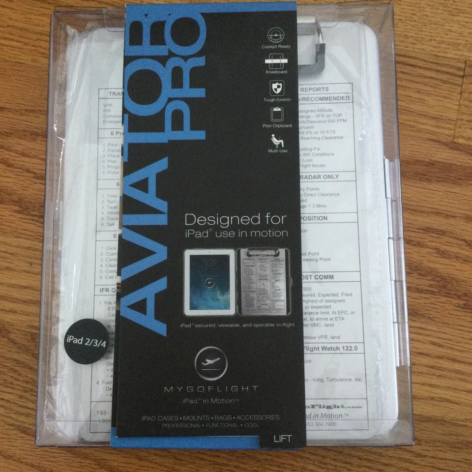 mygoflight iPad Aviator Pro Case for iPad 2 iPad 3 Or iPad 4 New Plane Cockpit - Image 2 of 4