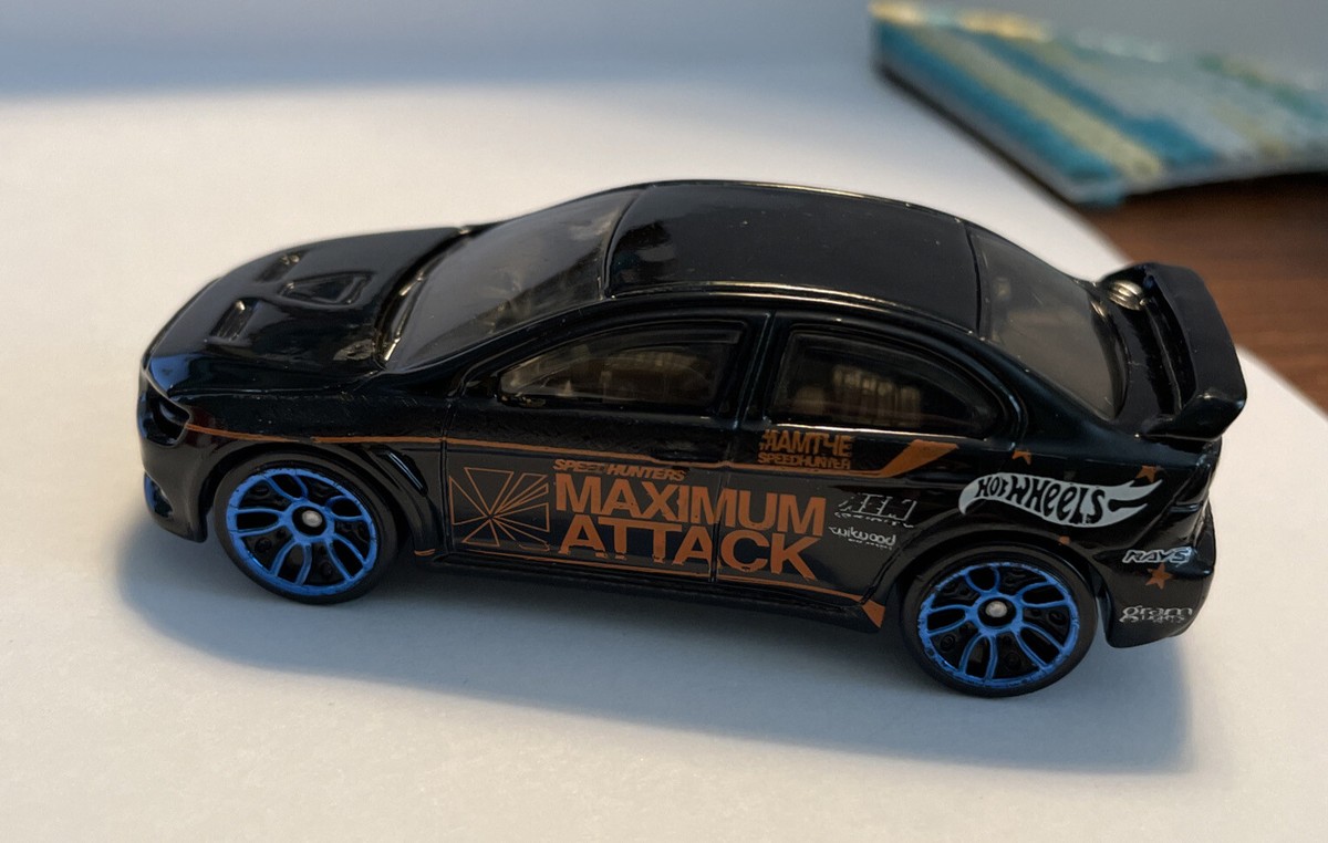 Hot Wheelsスピードマシーンズ 三菱 2008 ランサーエボリューション Hot Wheels 2008 Lancer Evolution Maximum Attack Mitsubishi | eBay