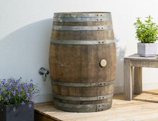 Barile legno, barile, Barrique Botti di rovere, Barile di pioggia con coperchio