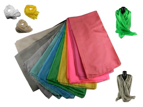 Stole eleganti fluo raso seta beige fuxia stola verde oro arancio da  cerimonia | eBay