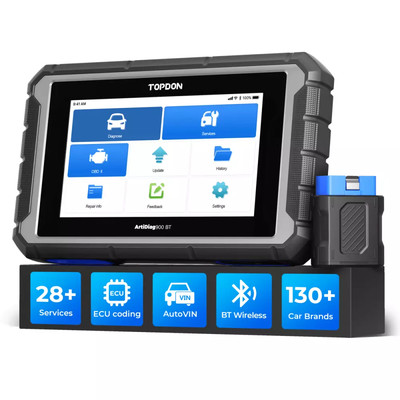 TOPDON AD900BT Car OBD2 Bidirectional Diagnostic Scanner Tool KEY Coding Phoenix