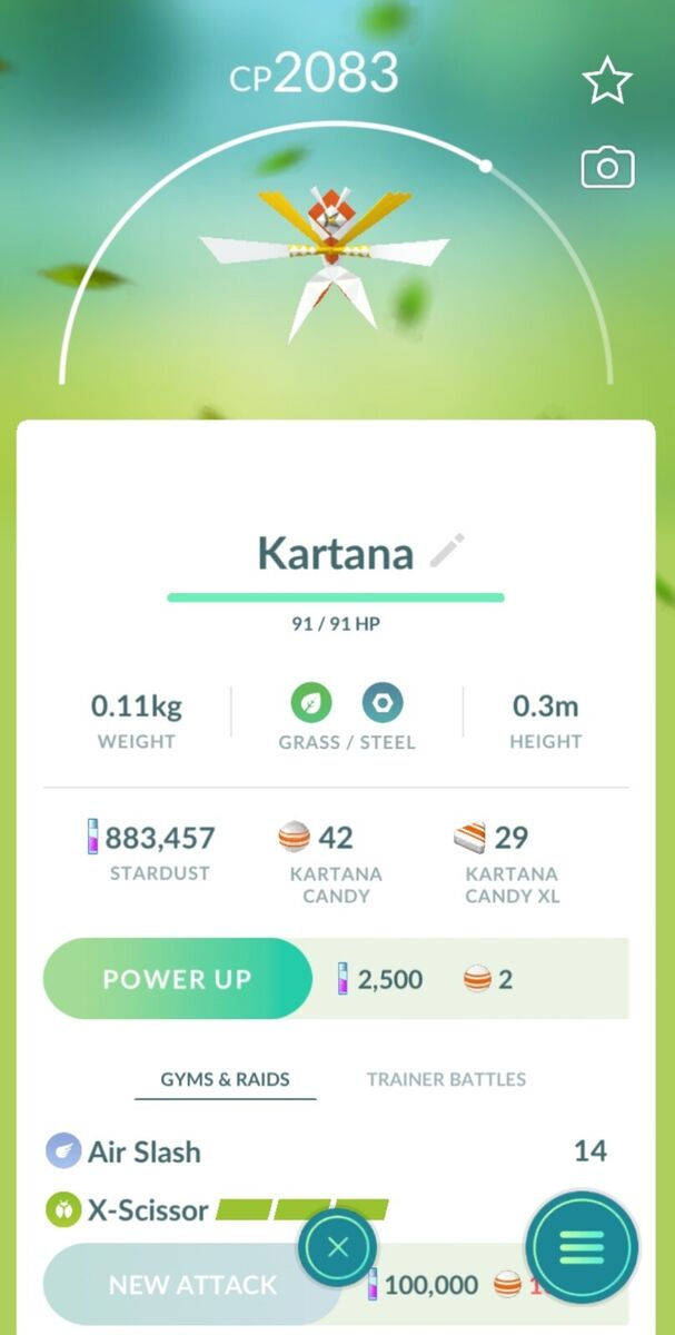 Pokemon Kartana 2