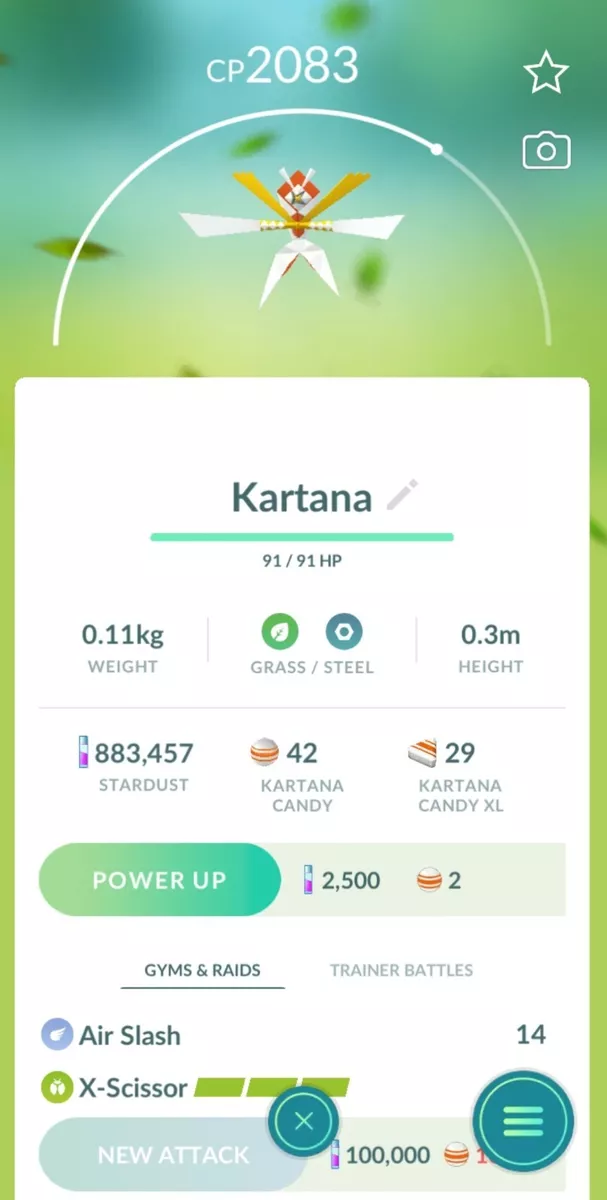 Kartana Pokemon Trade Go