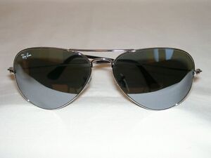 ray ban sunglasses silver mirror lens